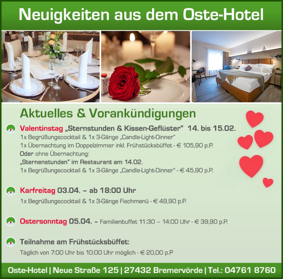 Oste Hotel PopUp
