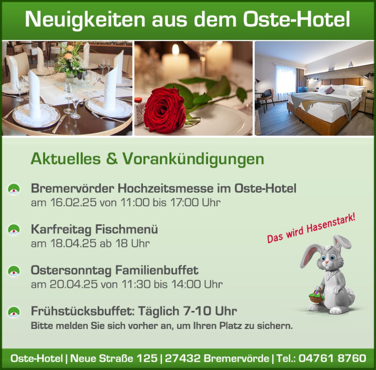 Oste Hotel PopUp